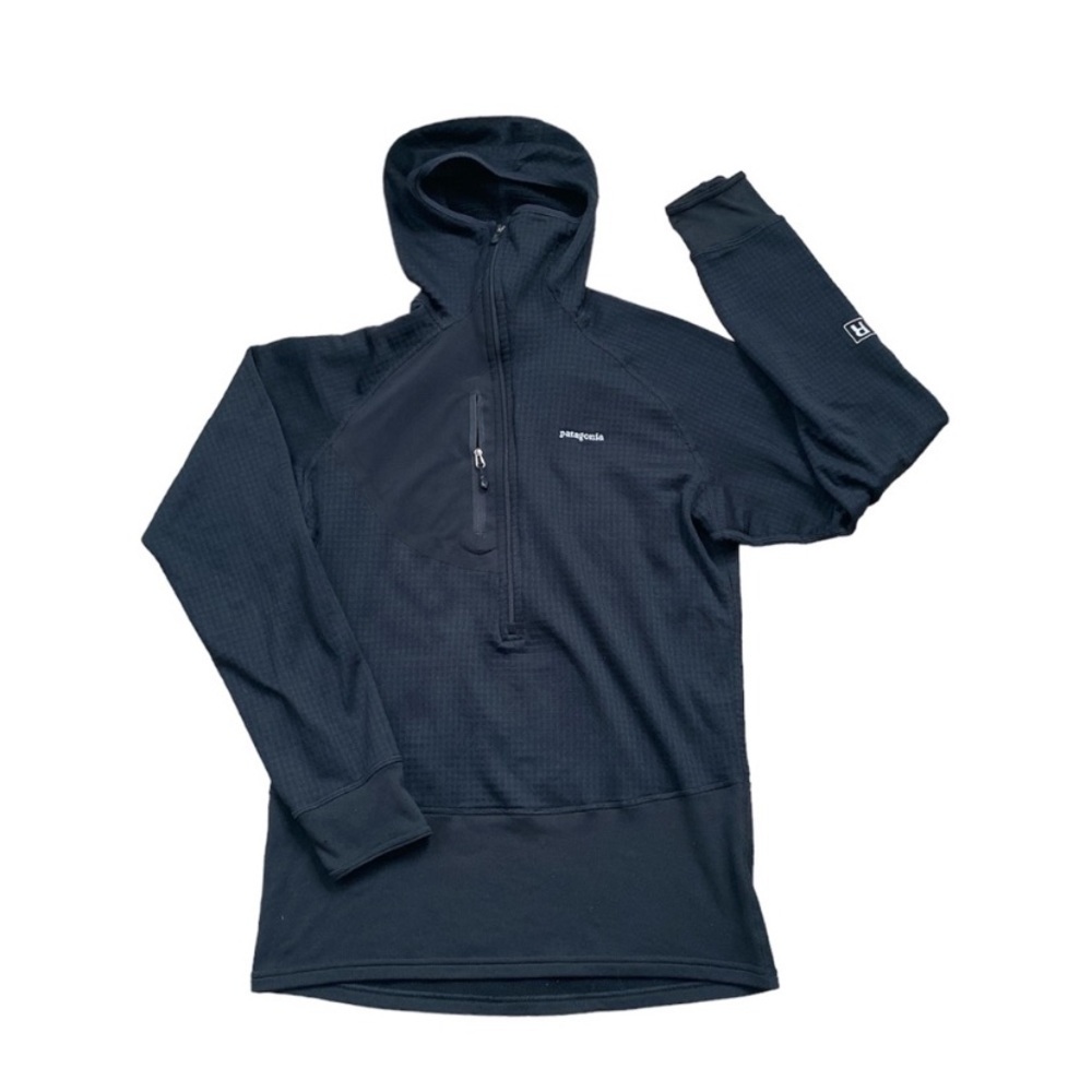 Patagonia R Polartec Waffle Grid 1/2 Zip Hoodie
Pullover Men's Size Small Black